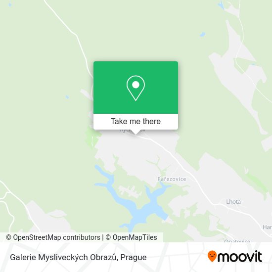 Galerie Mysliveckých Obrazů map