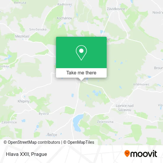 Карта Hlava XXII