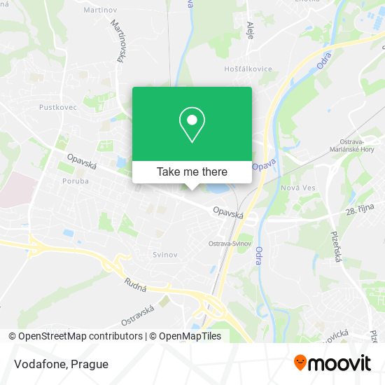 Vodafone map