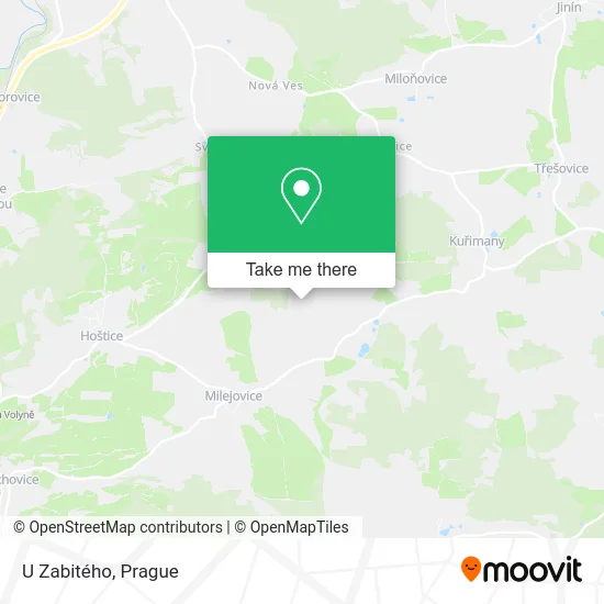 Карта U Zabitého