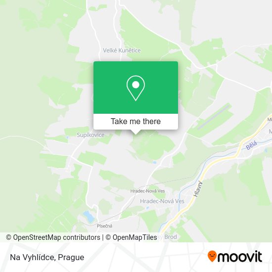 Карта Na Vyhlídce