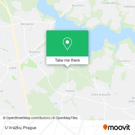 Карта U Vrážku
