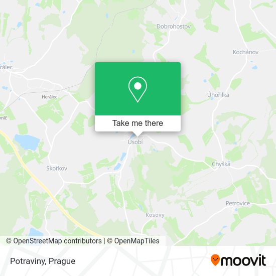 Карта Potraviny