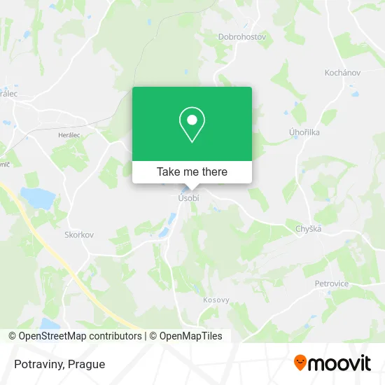 Карта Potraviny