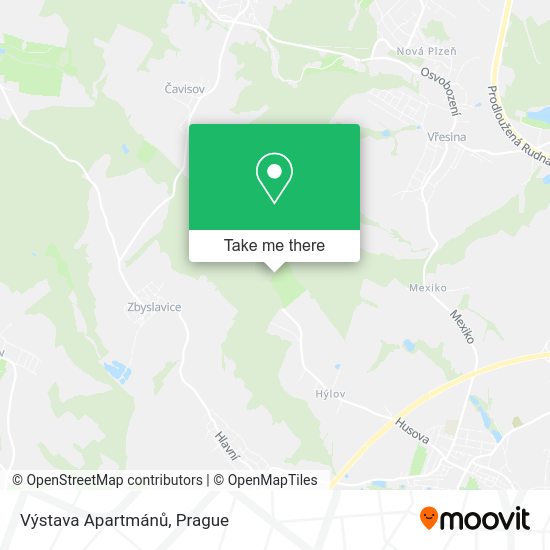 Výstava Apartmánů map