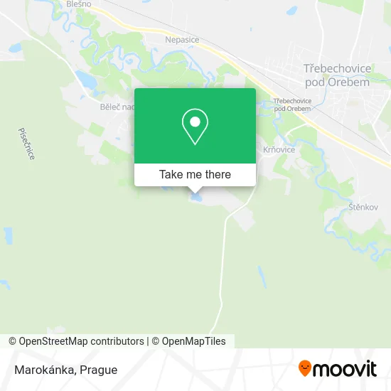 Карта Marokánka