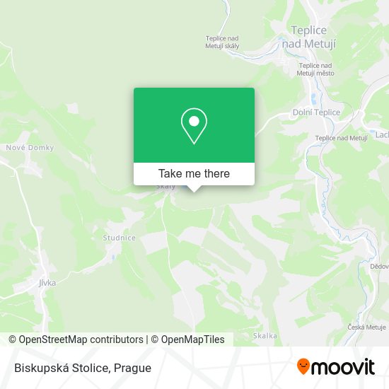 Карта Biskupská Stolice