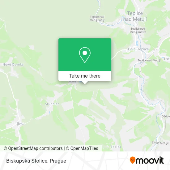 Карта Biskupská Stolice