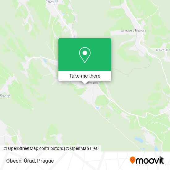 Obecní Úřad map