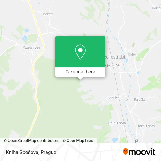 Kniha Spešova map