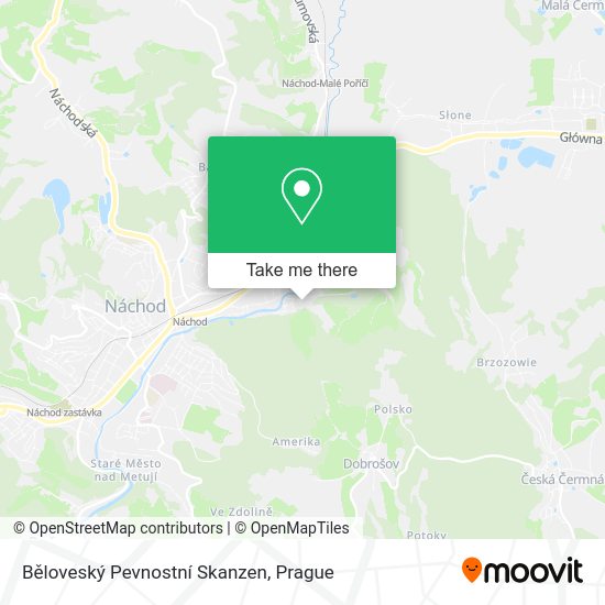 Běloveský Pevnostní Skanzen map