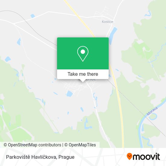 Parkoviště Havlíčkova map