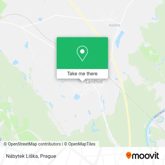 Карта Nábytek Liška