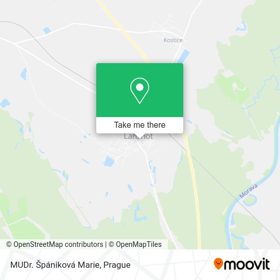 MUDr. Špániková Marie map