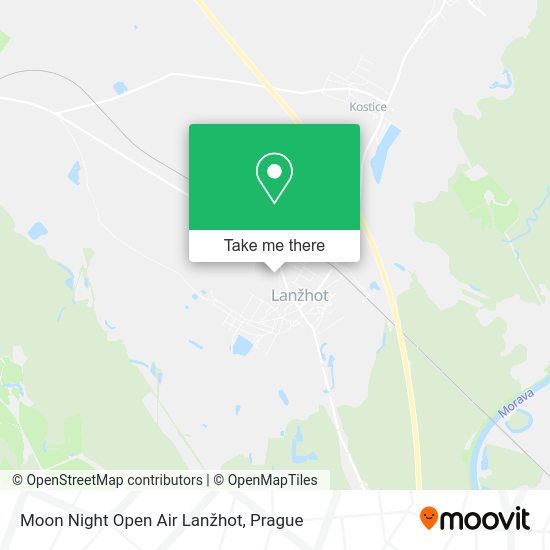Moon Night Open Air Lanžhot map