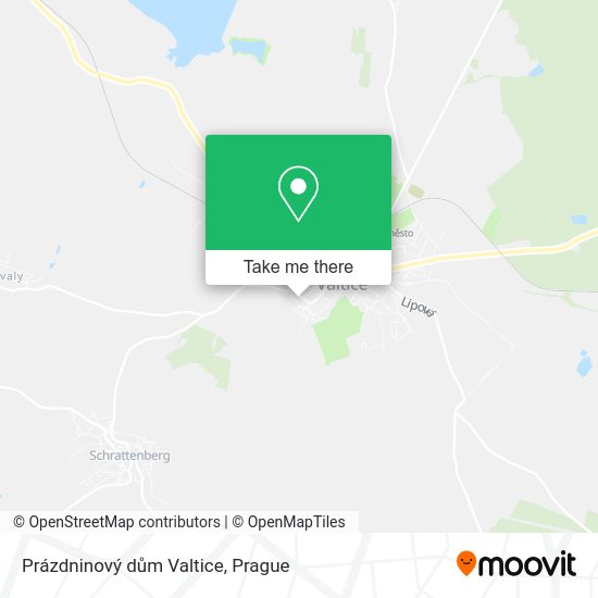 Prázdninový dům Valtice map