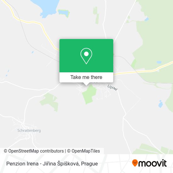 Penzion Irena - Jiřina Špíšková map