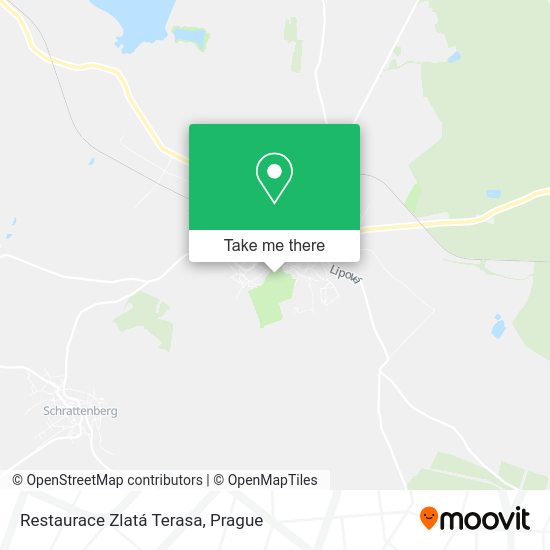 Restaurace Zlatá Terasa map