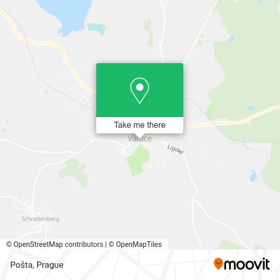 Карта Pošta