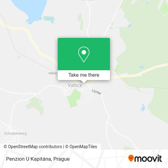 Карта Penzion U Kapitána