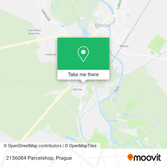 Карта 2156084 Parcelshop