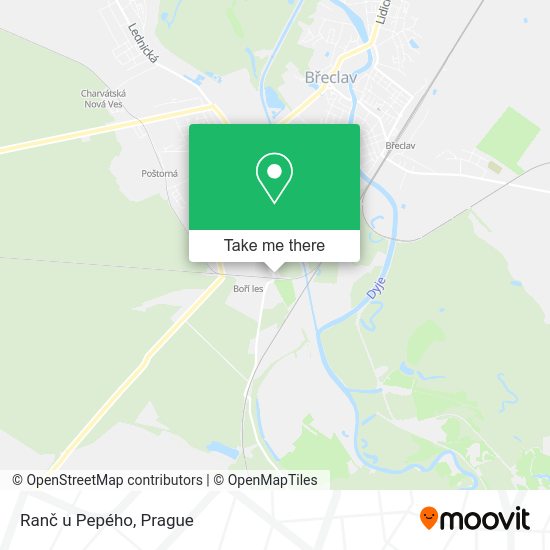 Карта Ranč u Pepého
