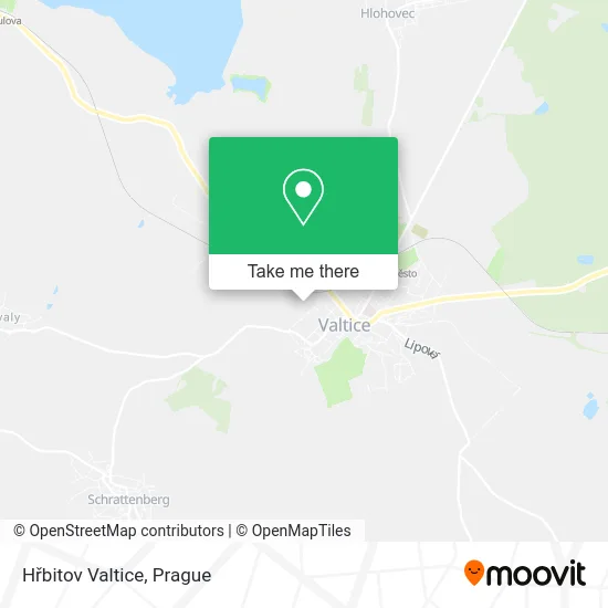 Карта Hřbitov Valtice