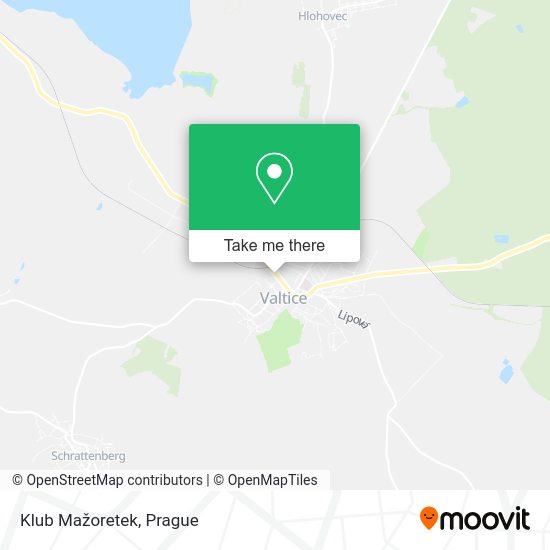 Карта Klub Mažoretek