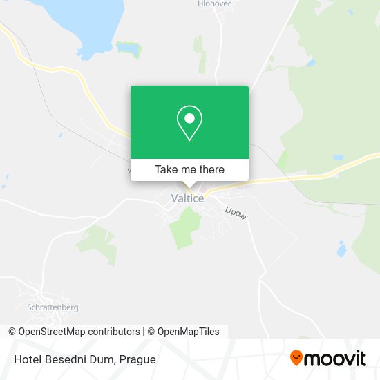 Hotel Besedni Dum map