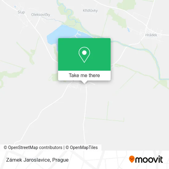 Карта Zámek Jaroslavice