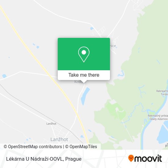 Lékárna U Nádraží-OOVL map