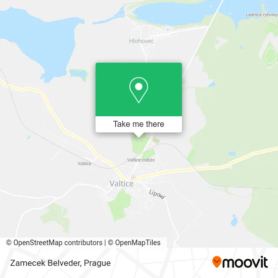 Карта Zamecek Belveder