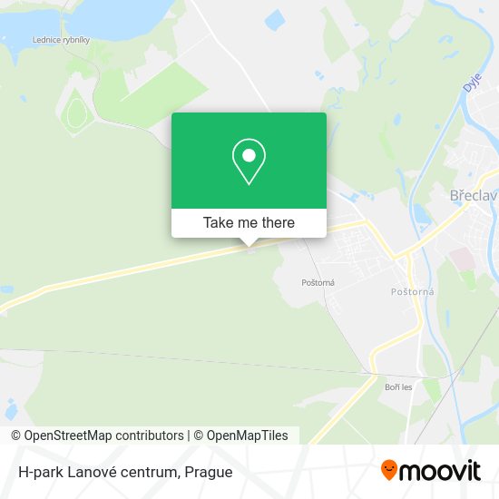 H-park Lanové centrum map