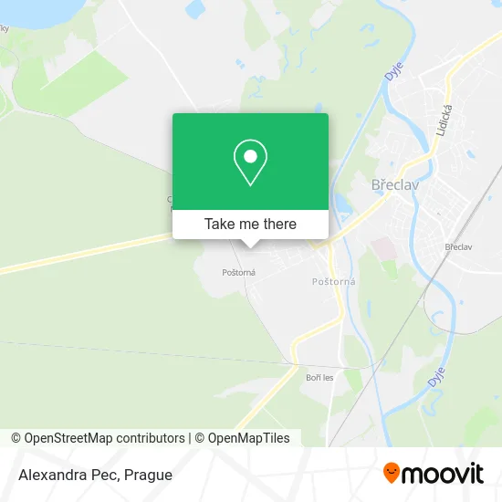 Карта Alexandra Pec