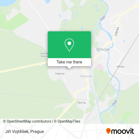 Jiří Vojtěšek map
