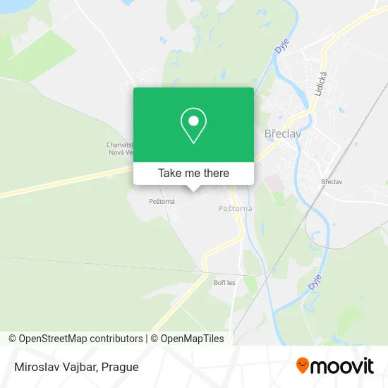 Карта Miroslav Vajbar