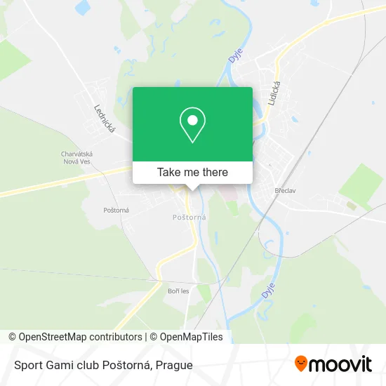 Карта Sport Gami club Poštorná