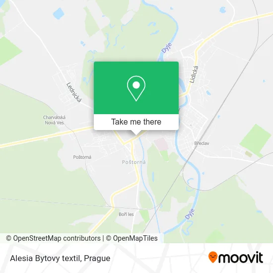 Карта Alesia Bytovy textil