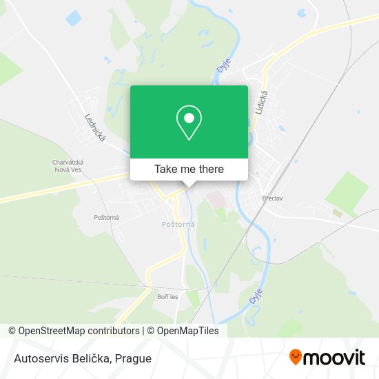 Карта Autoservis Belička