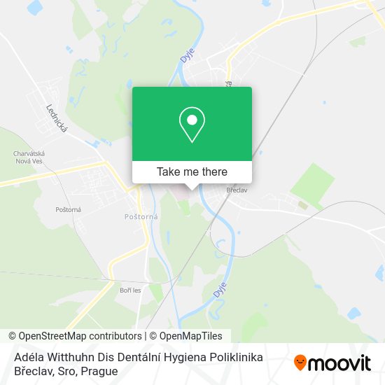 Adéla Witthuhn Dis Dentální Hygiena Poliklinika Břeclav, Sro map