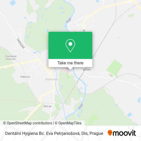 Dentální Hygiena Bc. Eva Petrjanošová, Dis map