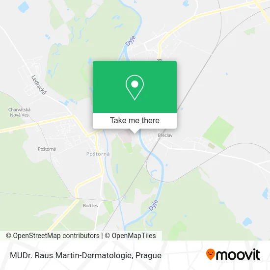 Карта MUDr. Raus Martin-Dermatologie