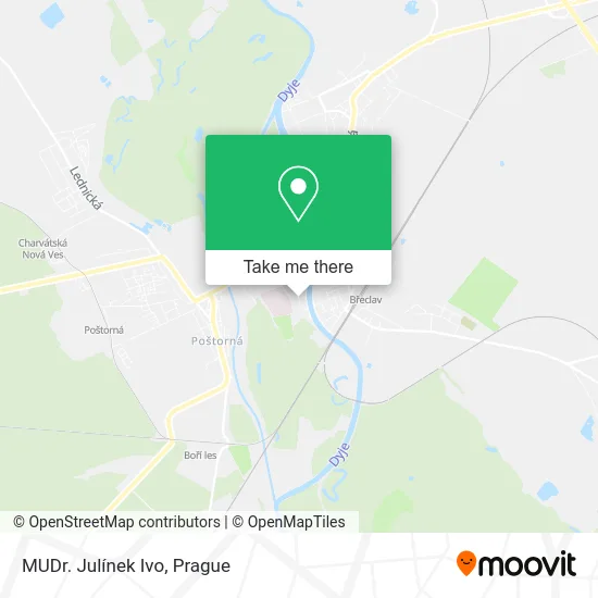 Карта MUDr. Julínek Ivo