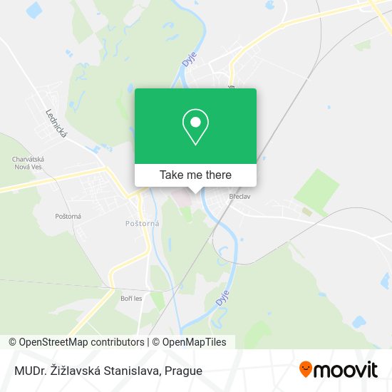 MUDr. Žižlavská Stanislava map