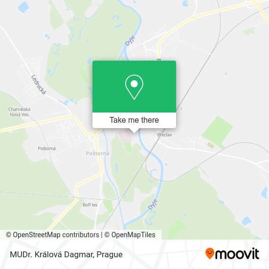 MUDr. Králová Dagmar map
