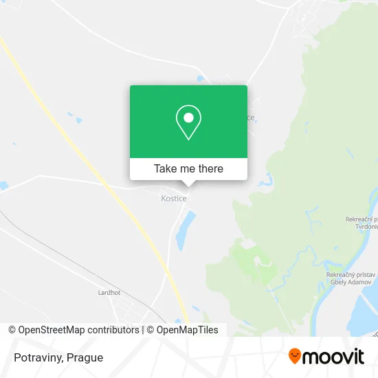 Карта Potraviny