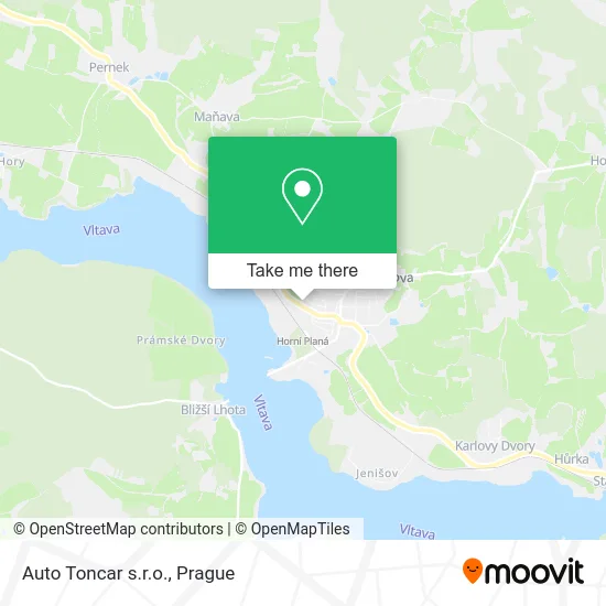 Карта Auto Toncar s.r.o.