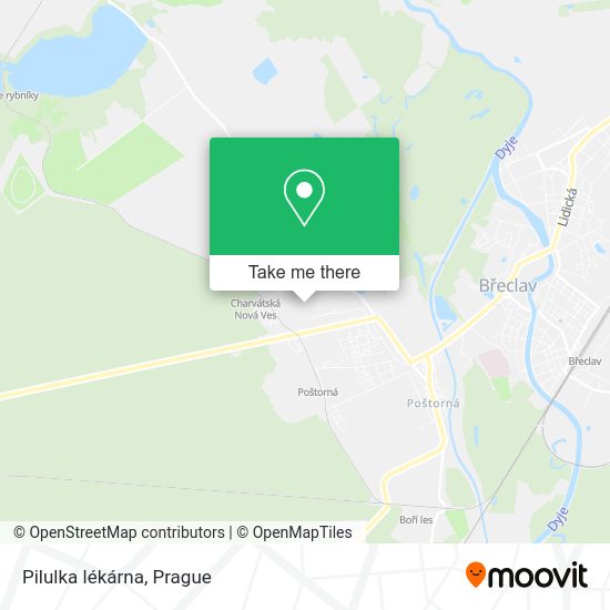Pilulka lékárna map