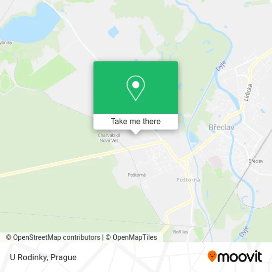 Карта U Rodinky