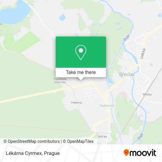Lékárna Cyrmex map